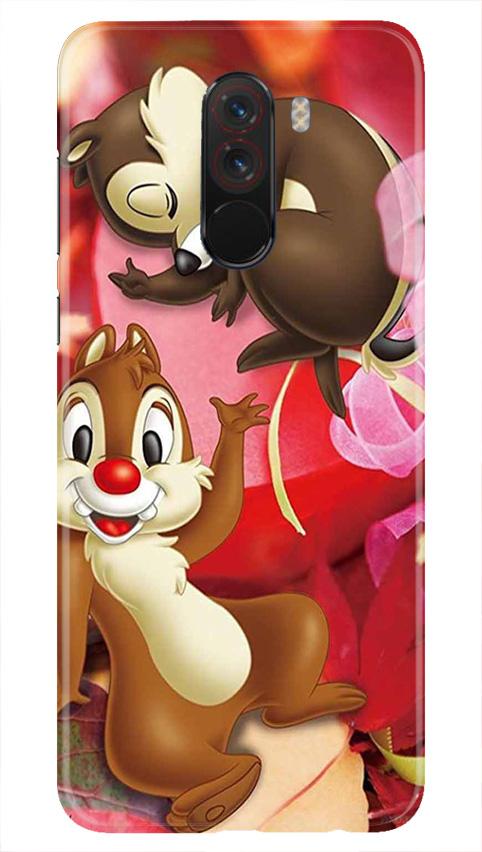 Chip n Dale Mobile Back Case for Poco F1  (Design - 349)