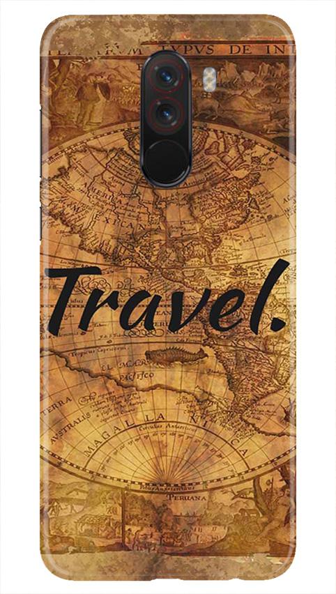 Travel Mobile Back Case for Poco F1  (Design - 375)