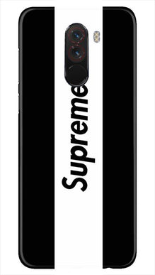 Supreme Mobile Back Case for Poco F1  (Design - 388)