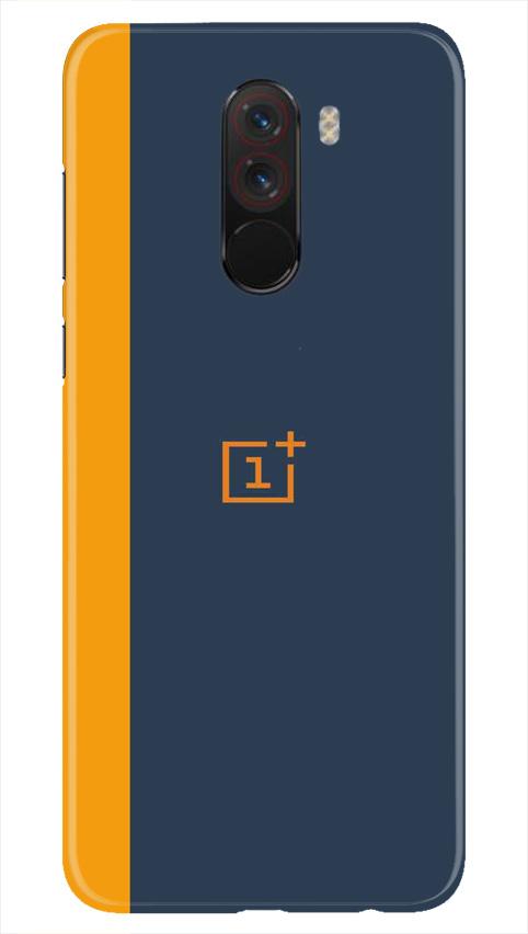 Oneplus Logo Mobile Back Case for Poco F1  (Design - 395)