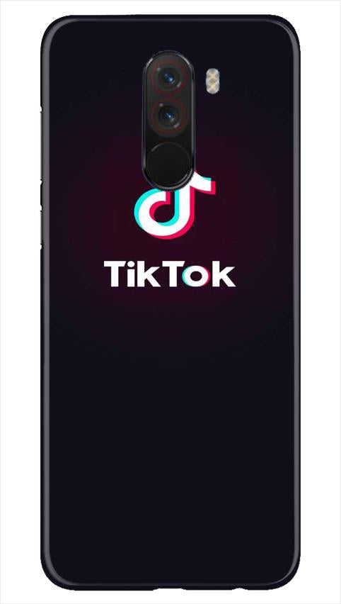 Tiktok Mobile Back Case for Poco F1  (Design - 396)