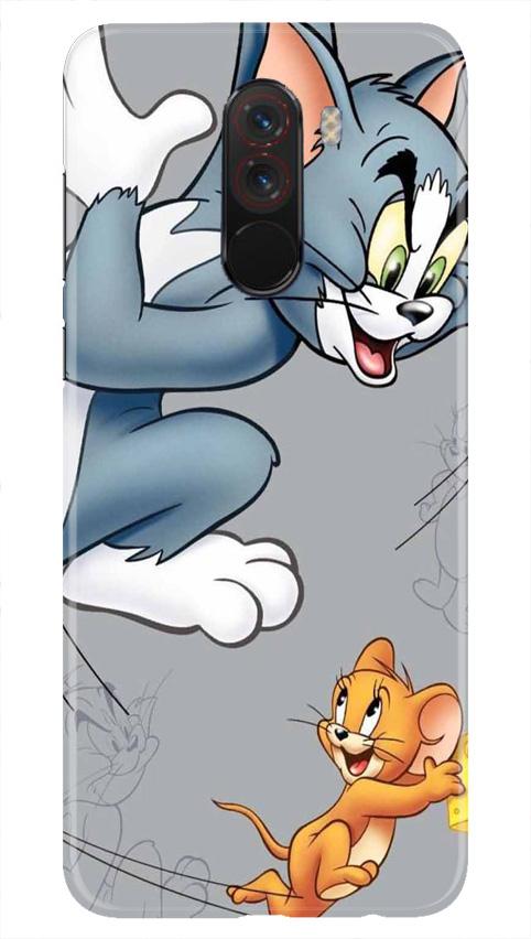 Tom n Jerry Mobile Back Case for Poco F1  (Design - 399)