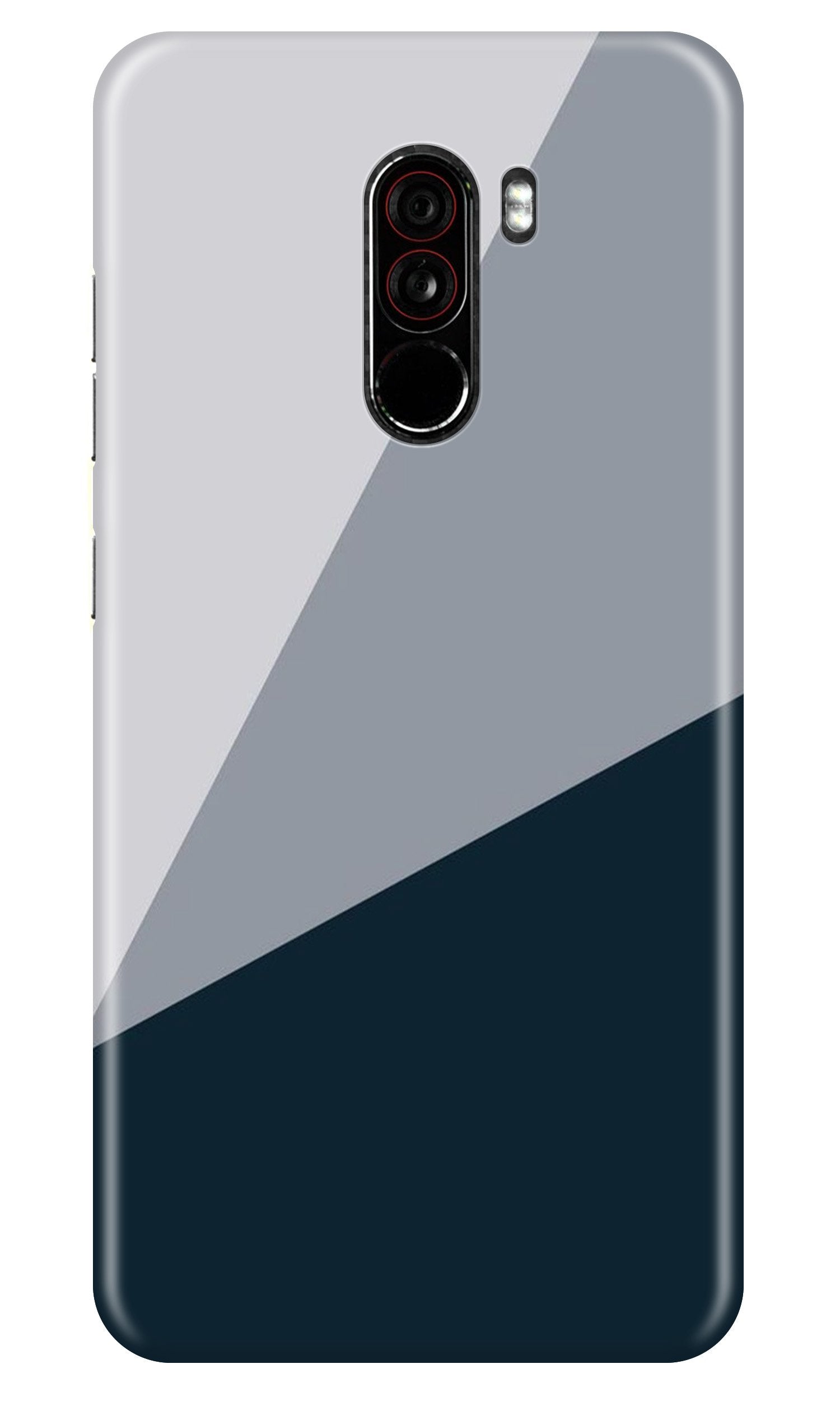 Blue Shade Case for Poco F1 (Design - 182)