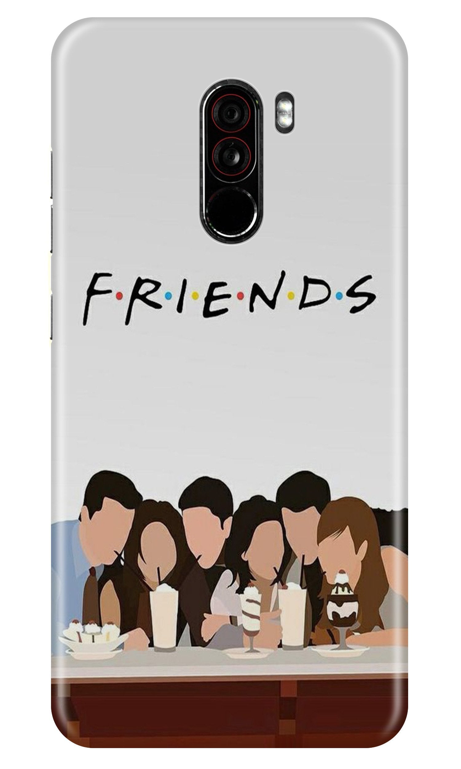 Friends Case for Poco F1 (Design - 200)