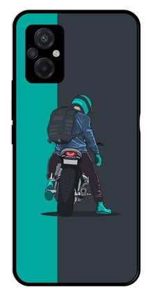 Bike Lover Metal Mobile Case for Poco M5