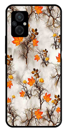 Autumn leaves Metal Mobile Case for Poco M5