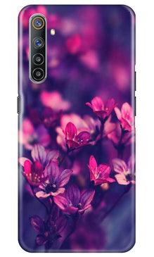 flowers Mobile Back Case for Realme 6 (Design - 25)