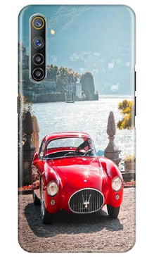 Vintage Car Mobile Back Case for Realme 6 (Design - 51)