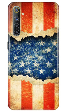 United Kingdom Mobile Back Case for Realme 6 (Design - 52)