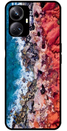 Sea Shore Metal Mobile Case for Realme 10 Pro Plus 5G