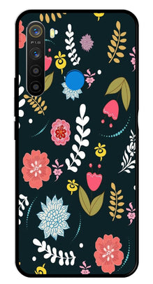 Floral Pattern2 Metal Mobile Case for Realme 5