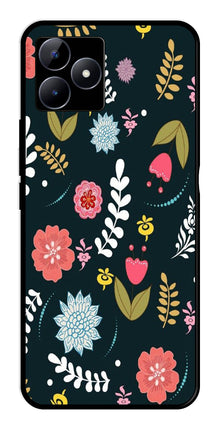 Floral Pattern2 Metal Mobile Case for Realme N53