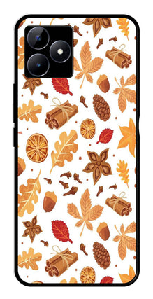 Autumn Leaf Metal Mobile Case for Realme N53