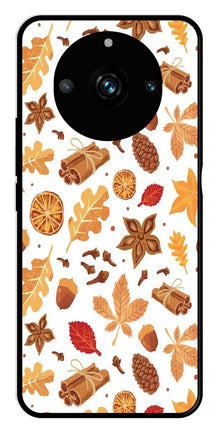 Autumn Leaf Metal Mobile Case for Realme 11 Pro Plus 5G