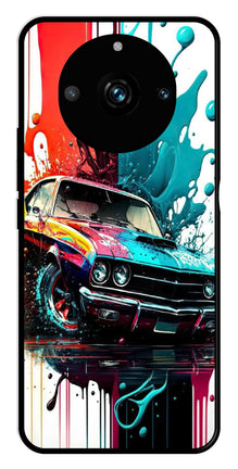 Vintage Car Metal Mobile Case for Realme 11 Pro Plus 5G