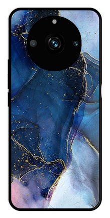 Blue Marble Metal Mobile Case for Realme 11 Pro Plus 5G