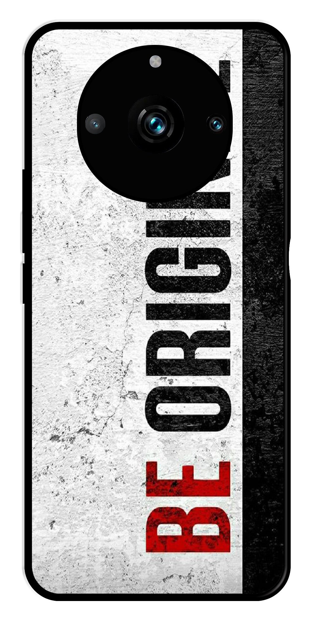 Be Original Metal Mobile Case for Realme 11 Pro Plus 5G   (Design No -38)