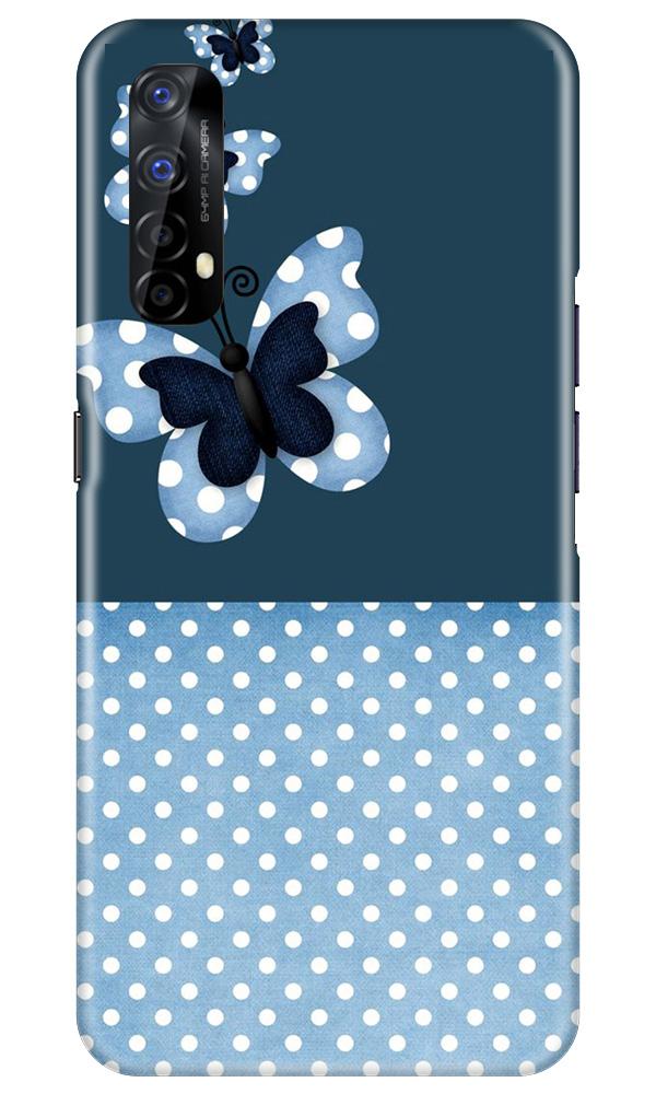 White dots Butterfly Case for Realme 7