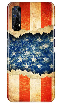 United Kingdom Mobile Back Case for Realme 7 (Design - 52)