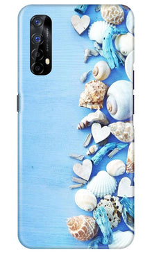 Sea Shells2 Mobile Back Case for Realme 7 (Design - 64)