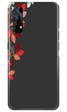 Grey Background Mobile Back Case for Realme 7 (Design - 71)