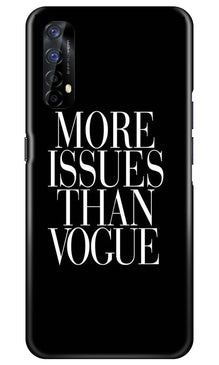 More Issues than Vague Mobile Back Case for Realme 7 (Design - 74)