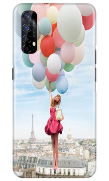 Girl with Baloon Mobile Back Case for Realme 7 (Design - 84)