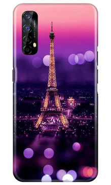 Eiffel Tower Mobile Back Case for Realme 7 (Design - 86)