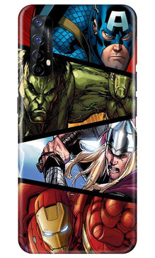 Avengers Superhero Mobile Back Case for Realme 7  (Design - 124)