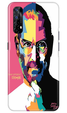 Steve Jobs Mobile Back Case for Realme 7  (Design - 132)