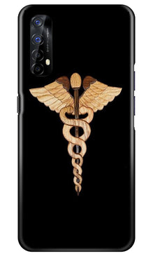 Doctor Logo Mobile Back Case for Realme 7  (Design - 134)