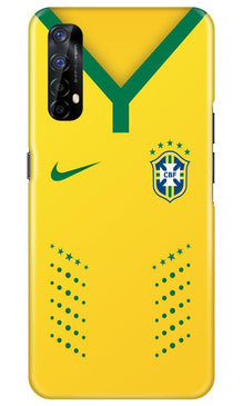 Brazil Mobile Back Case for Realme 7  (Design - 176)