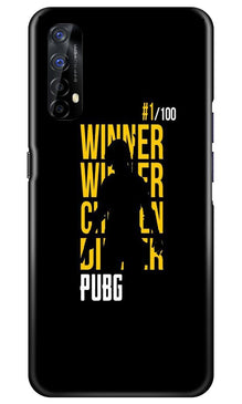 Pubg Winner Winner Mobile Back Case for Realme 7  (Design - 177)