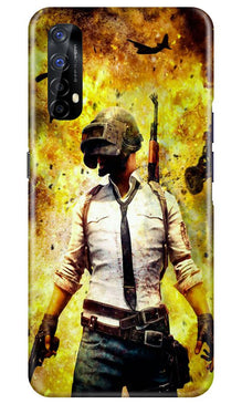 Pubg Mobile Back Case for Realme 7  (Design - 180)