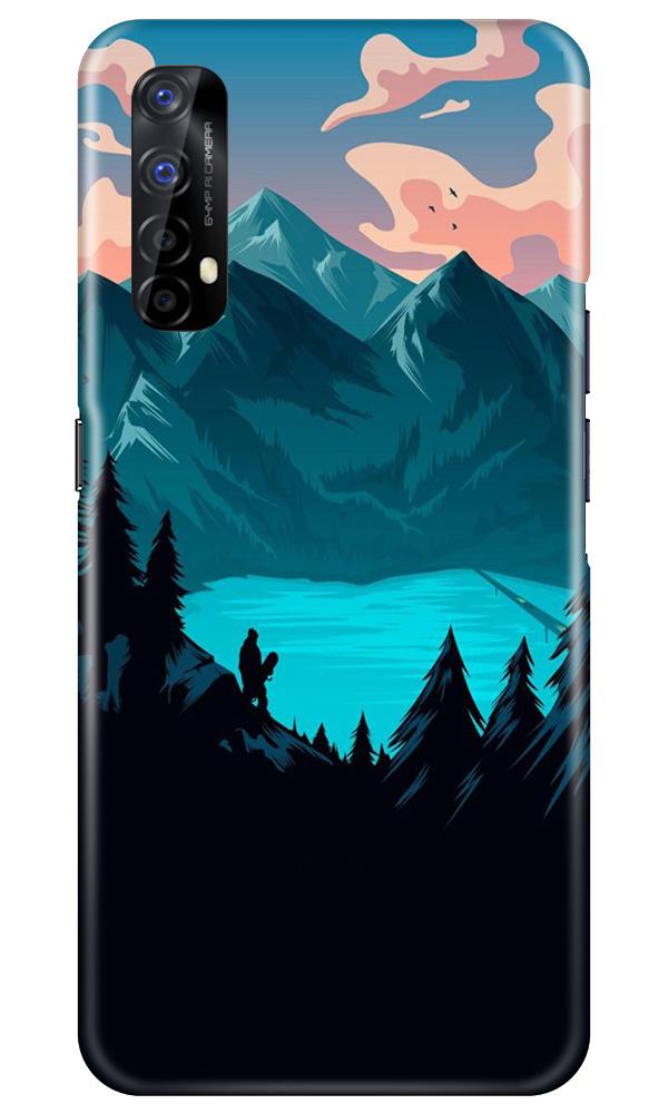 Mountains Case for Realme 7 (Design - 186)