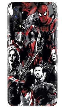 Avengers Mobile Back Case for Realme 7 (Design - 190)