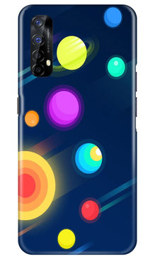 Solar Planet Mobile Back Case for Realme 7 (Design - 197)