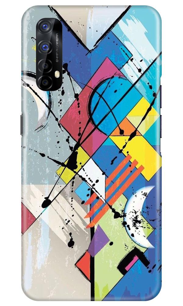 Modern Art Case for Realme 7 (Design No. 235)