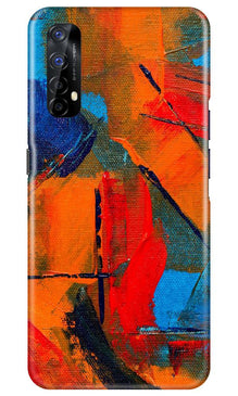 Modern Art Mobile Back Case for Realme 7 (Design - 237)