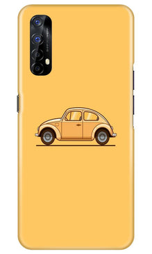 Vintage Car Mobile Back Case for Realme 7 (Design - 262)