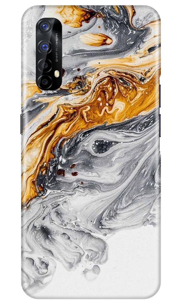 Marble Texture Mobile Back Case for Realme 7 (Design - 310)