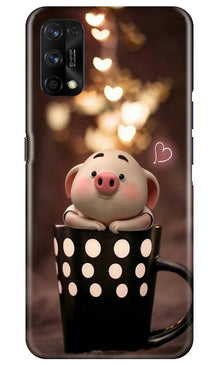 Cute Bunny Mobile Back Case for Realme 7 Pro (Design - 213)