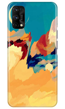 Modern Art Mobile Back Case for Realme 7 Pro (Design - 236)