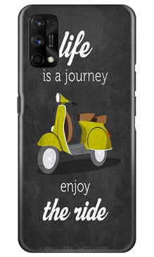 Life is a Journey Mobile Back Case for Realme 7 Pro (Design - 261)