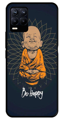 Be Happy Metal Mobile Case for Realme 8 4G