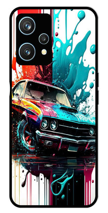 Vintage Car Metal Mobile Case for Realme 9 Pro 5G