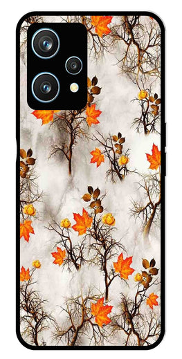 Autumn leaves Metal Mobile Case for Realme 9 Pro 5G  (Design No -55)