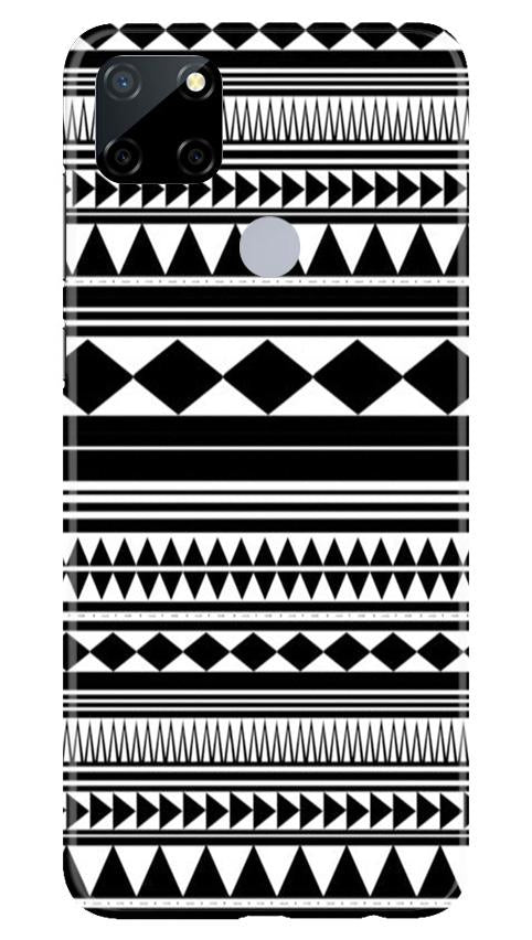 Black white Pattern Case for Realme Narzo 30a