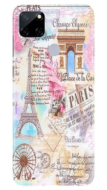 Paris Eiftel Tower Mobile Back Case for Realme Narzo 30a (Design - 54)