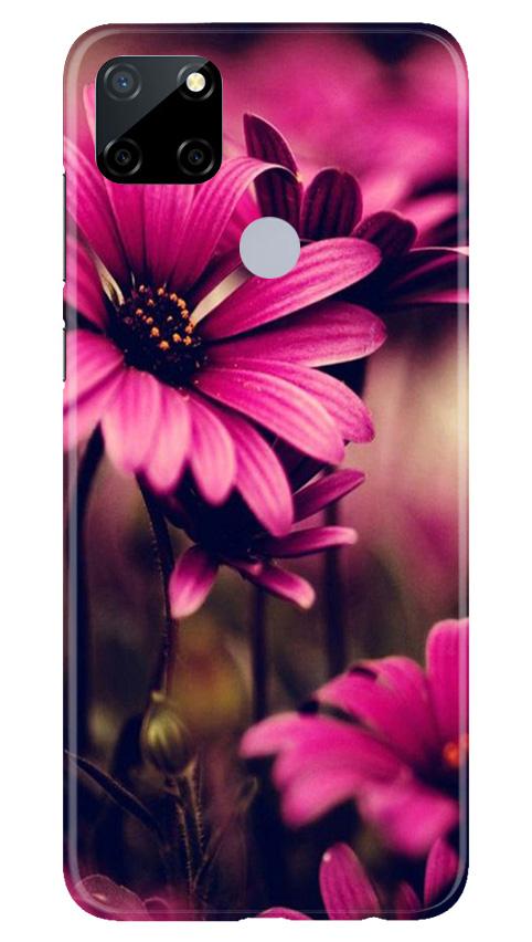 Purple Daisy Case for Realme Narzo 30a